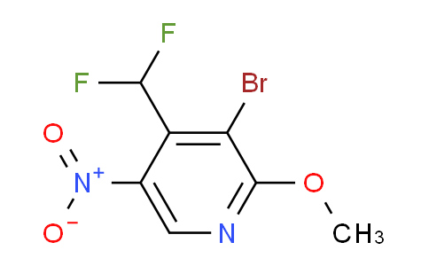 AM123379 | 1805172-07-9 | 3-Bromo-4-(difluoromethyl)-2-methoxy-5-nitropyridine