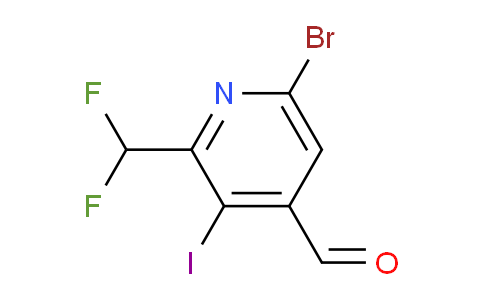 AM123380 | 1805414-42-9 | 6-Bromo-2-(difluoromethyl)-3-iodopyridine-4-carboxaldehyde
