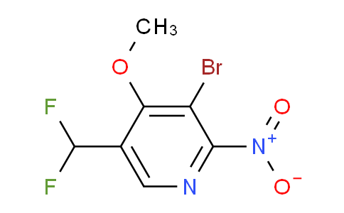 AM123387 | 1805920-41-5 | 3-Bromo-5-(difluoromethyl)-4-methoxy-2-nitropyridine