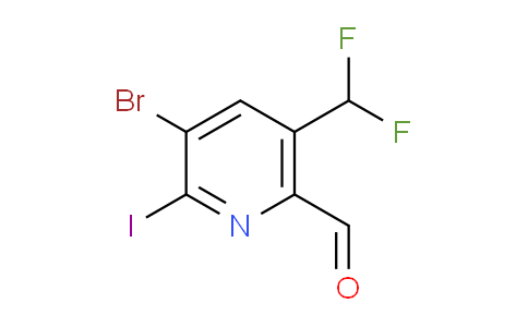 AM123391 | 1806909-68-1 | 3-Bromo-5-(difluoromethyl)-2-iodopyridine-6-carboxaldehyde