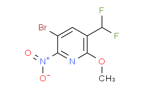 AM123392 | 1805172-14-8 | 3-Bromo-5-(difluoromethyl)-6-methoxy-2-nitropyridine
