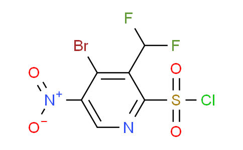 AM123394 | 1806998-53-7 | 4-Bromo-3-(difluoromethyl)-5-nitropyridine-2-sulfonyl chloride