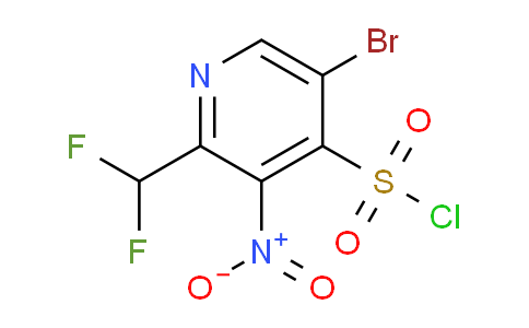 AM123397 | 1805947-23-2 | 5-Bromo-2-(difluoromethyl)-3-nitropyridine-4-sulfonyl chloride