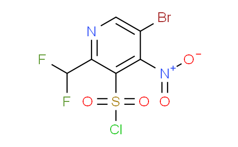 AM123400 | 1805360-25-1 | 5-Bromo-2-(difluoromethyl)-4-nitropyridine-3-sulfonyl chloride