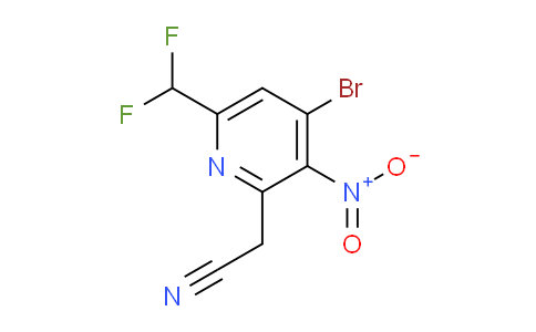 AM123402 | 1806914-01-1 | 4-Bromo-6-(difluoromethyl)-3-nitropyridine-2-acetonitrile