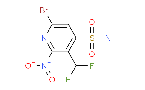 AM123421 | 1805947-66-3 | 6-Bromo-3-(difluoromethyl)-2-nitropyridine-4-sulfonamide