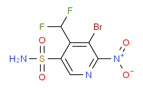 AM123436 | 1805447-97-5 | 3-Bromo-4-(difluoromethyl)-2-nitropyridine-5-sulfonamide