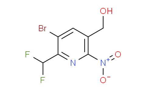 AM123437 | 1805358-19-3 | 3-Bromo-2-(difluoromethyl)-6-nitropyridine-5-methanol