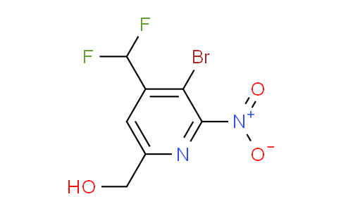 AM123439 | 1806914-57-7 | 3-Bromo-4-(difluoromethyl)-2-nitropyridine-6-methanol