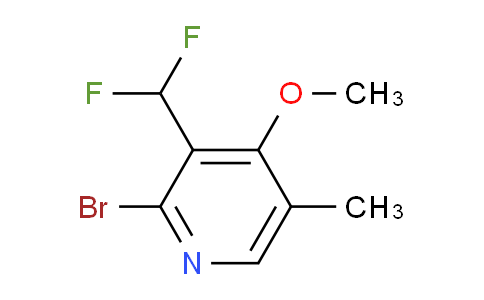 AM123440 | 1805416-97-0 | 2-Bromo-3-(difluoromethyl)-4-methoxy-5-methylpyridine