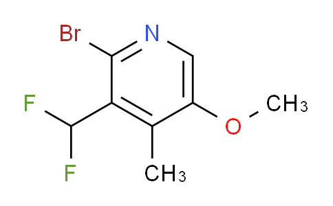 AM123441 | 1806859-72-2 | 2-Bromo-3-(difluoromethyl)-5-methoxy-4-methylpyridine