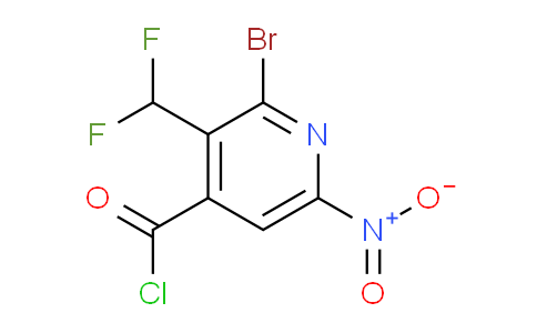 AM123442 | 1806861-12-0 | 2-Bromo-3-(difluoromethyl)-6-nitropyridine-4-carbonyl chloride