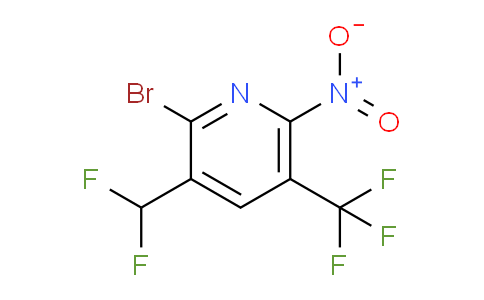 AM123443 | 1805379-27-4 | 2-Bromo-3-(difluoromethyl)-6-nitro-5-(trifluoromethyl)pyridine