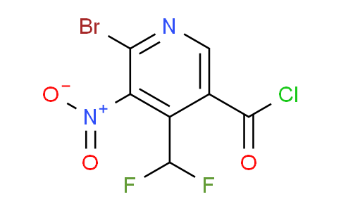 AM123444 | 1805445-43-5 | 2-Bromo-4-(difluoromethyl)-3-nitropyridine-5-carbonyl chloride