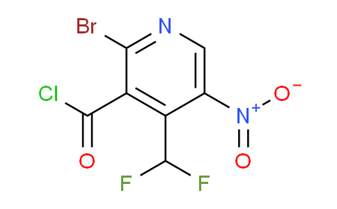 AM123446 | 1804981-96-1 | 2-Bromo-4-(difluoromethyl)-5-nitropyridine-3-carbonyl chloride