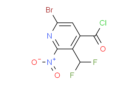 AM123452 | 1806998-00-4 | 6-Bromo-3-(difluoromethyl)-2-nitropyridine-4-carbonyl chloride