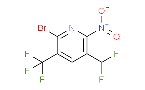 AM123453 | 1805164-27-5 | 2-Bromo-5-(difluoromethyl)-6-nitro-3-(trifluoromethyl)pyridine