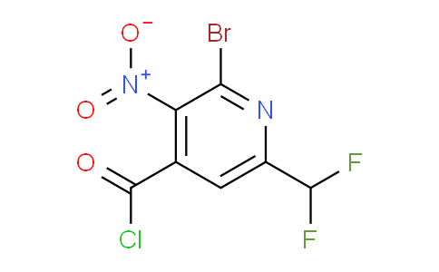 AM123454 | 1806861-27-7 | 2-Bromo-6-(difluoromethyl)-3-nitropyridine-4-carbonyl chloride