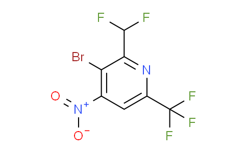 AM123458 | 1805341-03-0 | 3-Bromo-2-(difluoromethyl)-4-nitro-6-(trifluoromethyl)pyridine