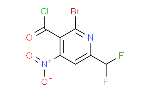 AM123459 | 1805360-06-8 | 2-Bromo-6-(difluoromethyl)-4-nitropyridine-3-carbonyl chloride