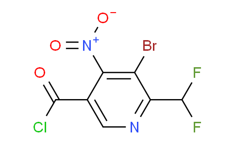 AM123463 | 1806998-03-7 | 3-Bromo-2-(difluoromethyl)-4-nitropyridine-5-carbonyl chloride