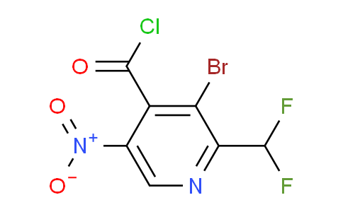 AM123465 | 1806920-07-9 | 3-Bromo-2-(difluoromethyl)-5-nitropyridine-4-carbonyl chloride