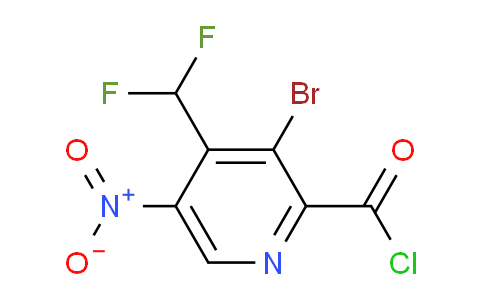 AM123469 | 1804985-53-2 | 3-Bromo-4-(difluoromethyl)-5-nitropyridine-2-carbonyl chloride