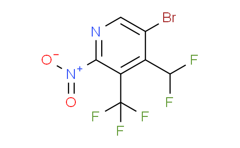 AM123470 | 1805443-32-6 | 5-Bromo-4-(difluoromethyl)-2-nitro-3-(trifluoromethyl)pyridine