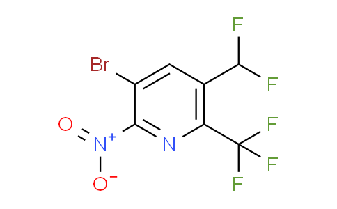 AM123472 | 1805379-62-7 | 3-Bromo-5-(difluoromethyl)-2-nitro-6-(trifluoromethyl)pyridine