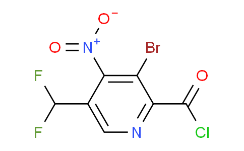 AM123477 | 1805342-15-7 | 3-Bromo-5-(difluoromethyl)-4-nitropyridine-2-carbonyl chloride