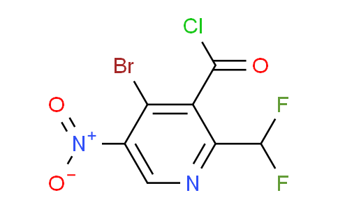 AM123481 | 1805445-55-9 | 4-Bromo-2-(difluoromethyl)-5-nitropyridine-3-carbonyl chloride