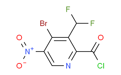 AM123486 | 1805168-43-7 | 4-Bromo-3-(difluoromethyl)-5-nitropyridine-2-carbonyl chloride