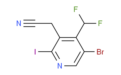 AM123489 | 1805244-16-9 | 5-Bromo-4-(difluoromethyl)-2-iodopyridine-3-acetonitrile
