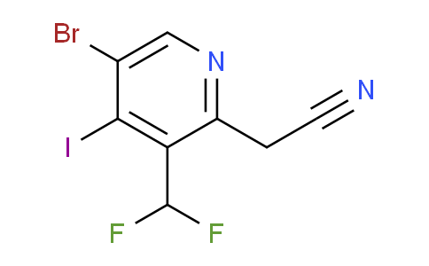 AM123493 | 1805922-77-3 | 5-Bromo-3-(difluoromethyl)-4-iodopyridine-2-acetonitrile