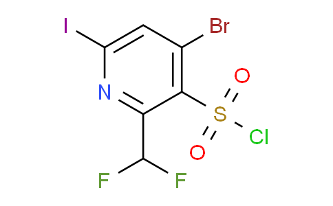 AM123500 | 1806913-45-0 | 4-Bromo-2-(difluoromethyl)-6-iodopyridine-3-sulfonyl chloride