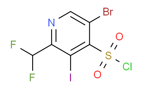 AM123505 | 1804464-06-9 | 5-Bromo-2-(difluoromethyl)-3-iodopyridine-4-sulfonyl chloride