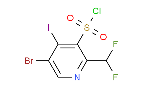 AM123507 | 1806906-33-1 | 5-Bromo-2-(difluoromethyl)-4-iodopyridine-3-sulfonyl chloride