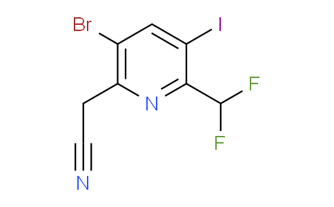 AM123509 | 1805413-61-9 | 5-Bromo-2-(difluoromethyl)-3-iodopyridine-6-acetonitrile