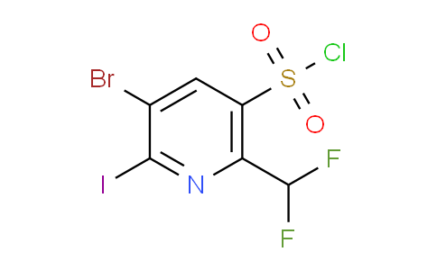 AM123510 | 1805245-28-6 | 3-Bromo-6-(difluoromethyl)-2-iodopyridine-5-sulfonyl chloride
