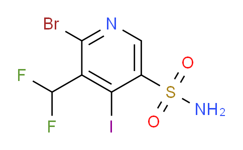 AM123513 | 1804464-09-2 | 2-Bromo-3-(difluoromethyl)-4-iodopyridine-5-sulfonamide