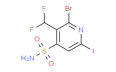 AM123517 | 1805422-39-2 | 2-Bromo-3-(difluoromethyl)-6-iodopyridine-4-sulfonamide
