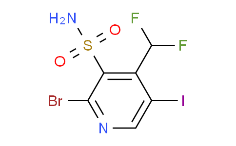 AM123519 | 1805918-73-3 | 2-Bromo-4-(difluoromethyl)-5-iodopyridine-3-sulfonamide
