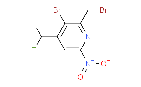 AM123520 | 1804430-72-5 | 3-Bromo-2-(bromomethyl)-4-(difluoromethyl)-6-nitropyridine