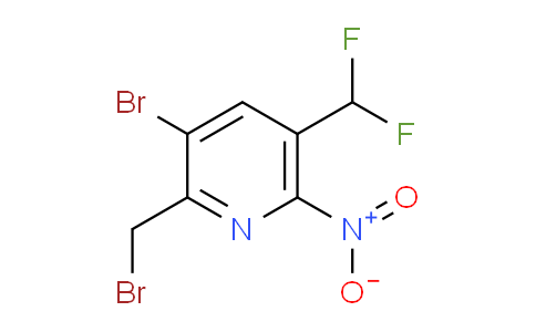 AM123521 | 1805437-53-9 | 3-Bromo-2-(bromomethyl)-5-(difluoromethyl)-6-nitropyridine