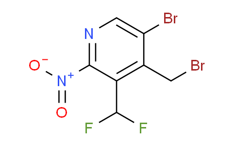 AM123527 | 1806998-37-7 | 5-Bromo-4-(bromomethyl)-3-(difluoromethyl)-2-nitropyridine