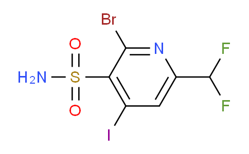 AM123531 | 1805347-55-0 | 2-Bromo-6-(difluoromethyl)-4-iodopyridine-3-sulfonamide