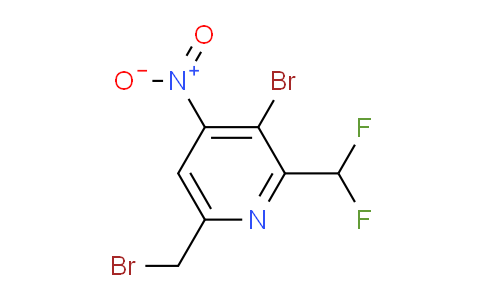 AM123547 | 1806856-61-0 | 3-Bromo-6-(bromomethyl)-2-(difluoromethyl)-4-nitropyridine
