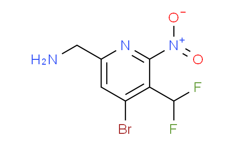 AM123560 | 1805436-15-0 | 6-(Aminomethyl)-4-bromo-3-(difluoromethyl)-2-nitropyridine