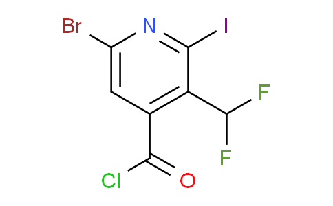 AM123564 | 1805378-39-5 | 6-Bromo-3-(difluoromethyl)-2-iodopyridine-4-carbonyl chloride