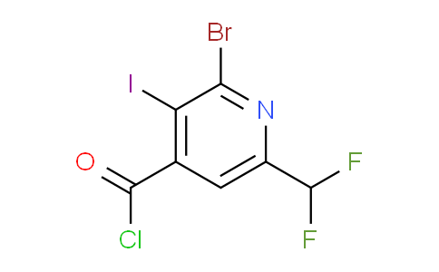 AM123565 | 1806913-02-9 | 2-Bromo-6-(difluoromethyl)-3-iodopyridine-4-carbonyl chloride